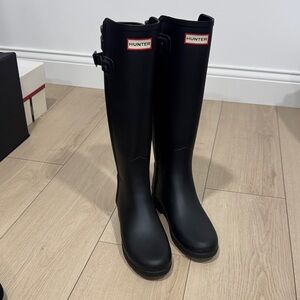 Hunter Classic Black Rain BootsMatte Black 9